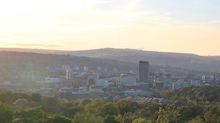A view of Sheffield