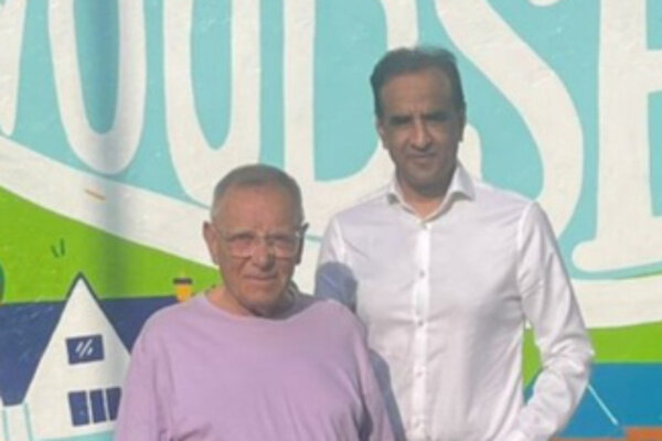 Steve (left) and Mahroof (right) in Woodseats